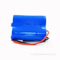 Batterie de lithium rechargeable de 6,4 V 3000 mAh